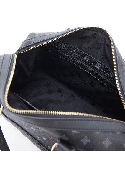 Siyah Monogram Uzun Askılı Kol Çantası 05PO23Y1734-MN S fırsatları