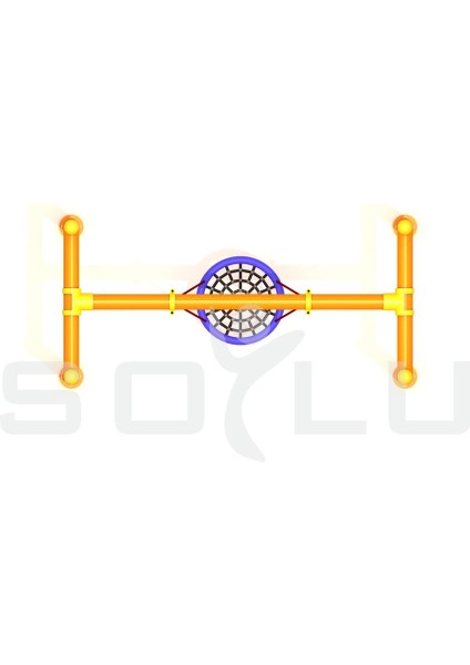 Kuluçka Salıncak, Park Salıncak Modeli 250 x 120 x h 200 cm fiyatları