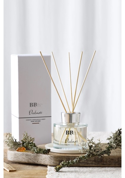 Oakmoss Oda Kokusu, Çubuklu Oda Kokusu, Reed Diffuser 120 ml