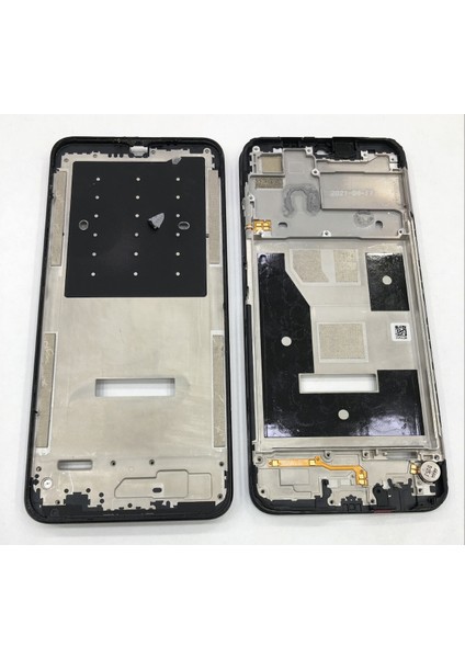 Oppo Realme C21 Ile Uyumlu Orta Kasa Ekran Çıtası Siyah