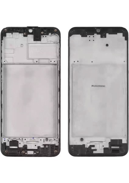 Samsung Galaxy M21 M215F Ile Uyumlu Orta Kasa Ekran Çıtası Siyah