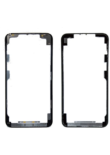 Apple iPhone 11 Pro Max Ile Uyumlu Ekran Çıtası Siyah Çerçeve