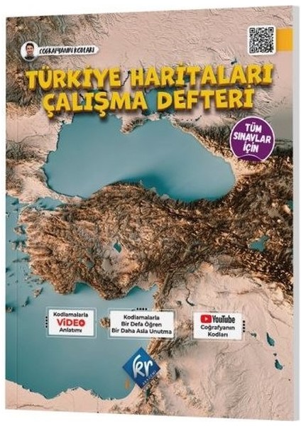 Coğrafyanın Kodları Türkiye Haritaları Çalışma Defteri