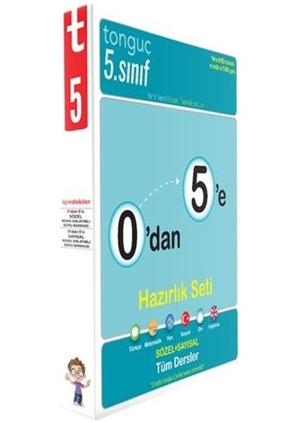 0'dan 5'e Konu Anlatımlı Soru Bankası Set