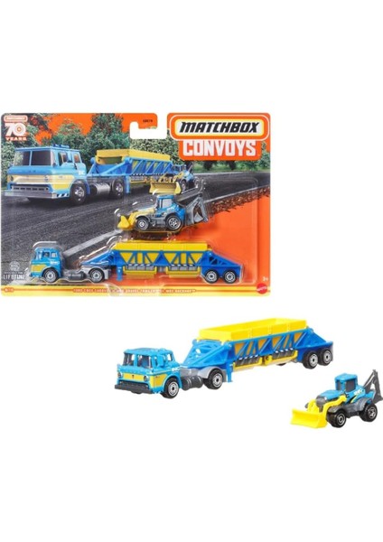 Konvoy Araçlar Serisi GBK70-HLM87 08/10 Ford C900 Cabover & Mbx Grl Trailer - Mbx Backhoe