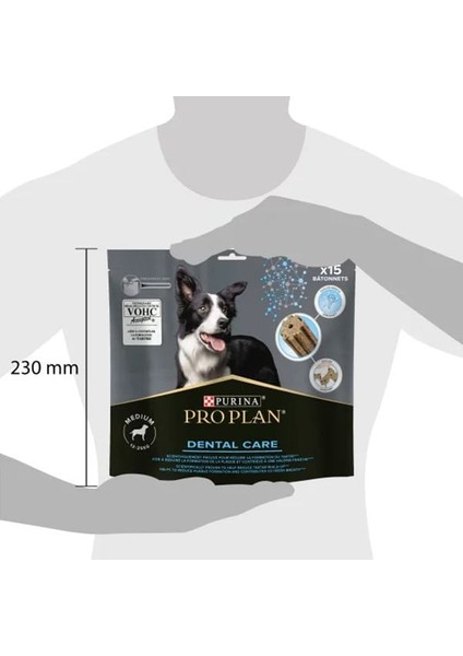 Pro Plan Medium Dental Care Orta Irk Köpek Ödül Maması 345 gr 15 Adet