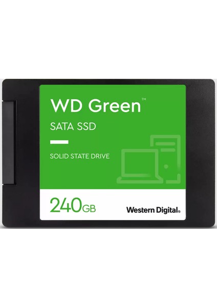 240GB Wd Green 3D Nand 2.5'' 545/465MB/S WDS240G3G0A SSD