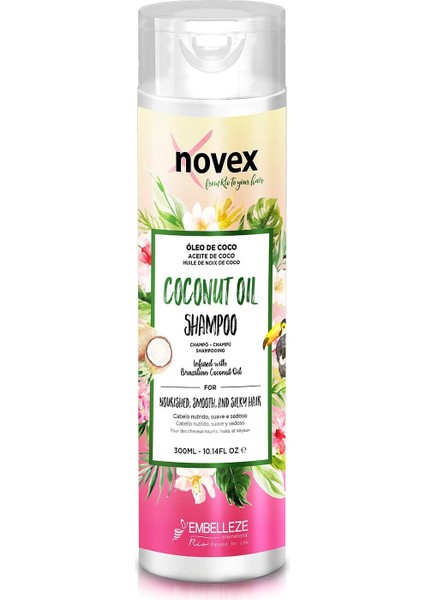 Coconut Oil - Besleyici ve Kırılmaya Karşı Onarıcı Şampuan 300ML (876120003784)