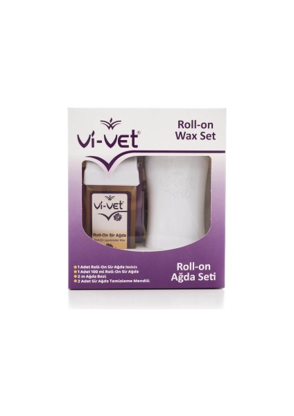 Set Kutulu 2 Parça Roll-On Kartuş - Ağda Isıtıcı