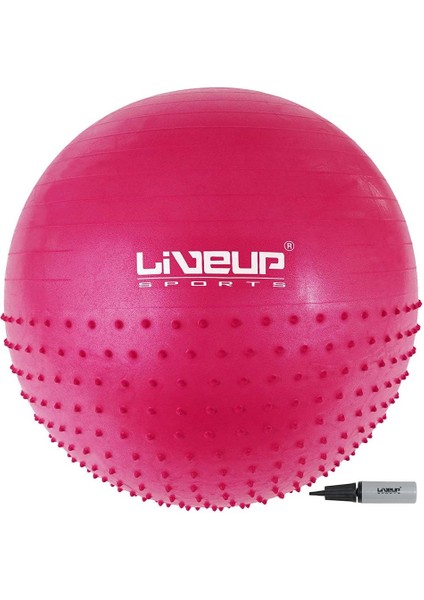 65 cm Fuşya Masaj - Pilates Topu LS3569