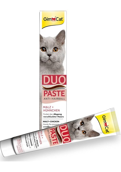 Anti-Hairball Duo Paste Tavuk Malt 50 gr