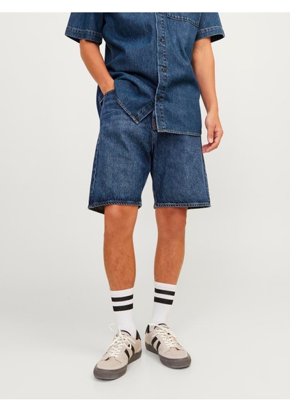 Jjıchrıs Jjcooper Shorts Am 425 Erkek Mavi Şort 12252981-07