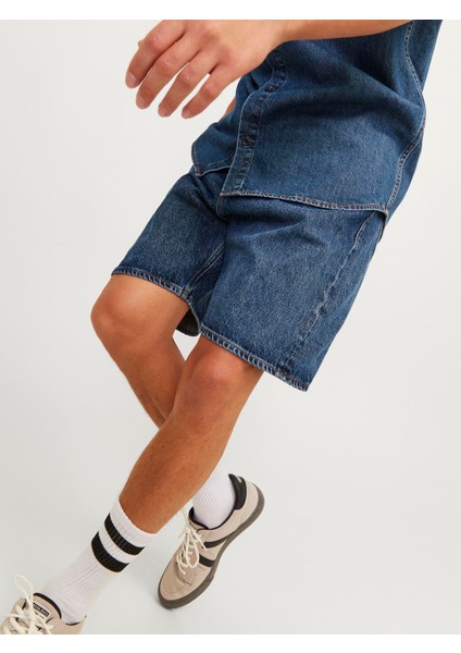 Jjıchrıs Jjcooper Shorts Am 425 Erkek Mavi Şort 12252981-07 modelleri