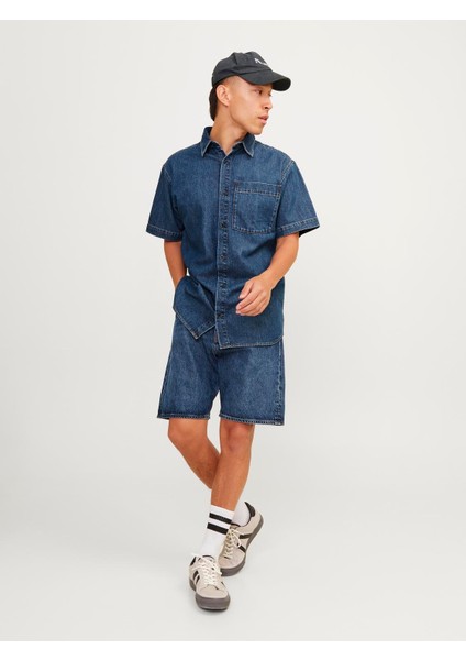 Jjıchrıs Jjcooper Shorts Am 425 Erkek Mavi Şort 12252981-07 fırsatları