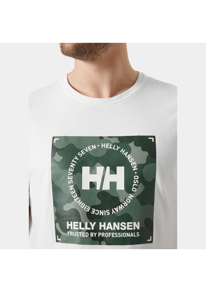 Core Graphıc T Erkek Beyaz Tshirt HHA.53936-HHA.002 modelleri