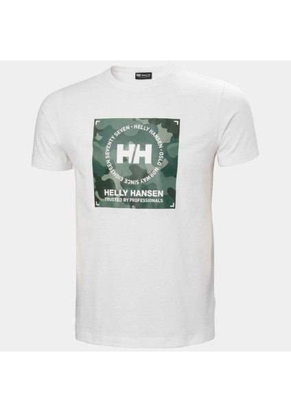 Core Graphıc T Erkek Beyaz Tshirt HHA.53936-HHA.002 fırsatları