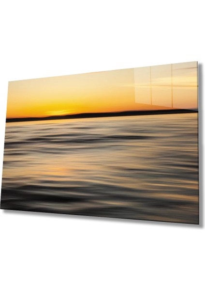Gün Batımı Cam Tablo Sunset Table