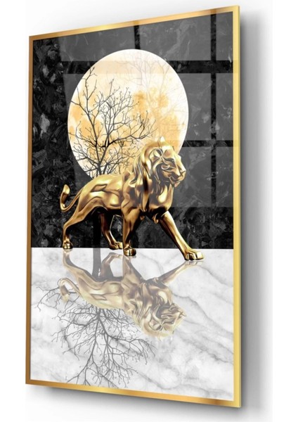 Aslan Cam Tablo