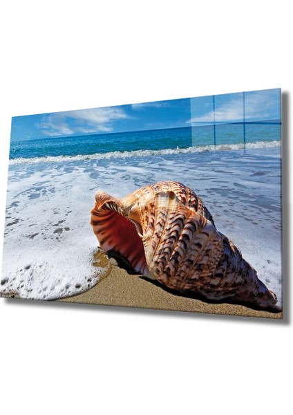 Deniz Manzarası Cam Tablo Sea View