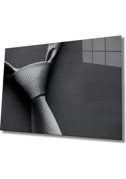 Kadınlar Kravat Cam Tablo Women Tie