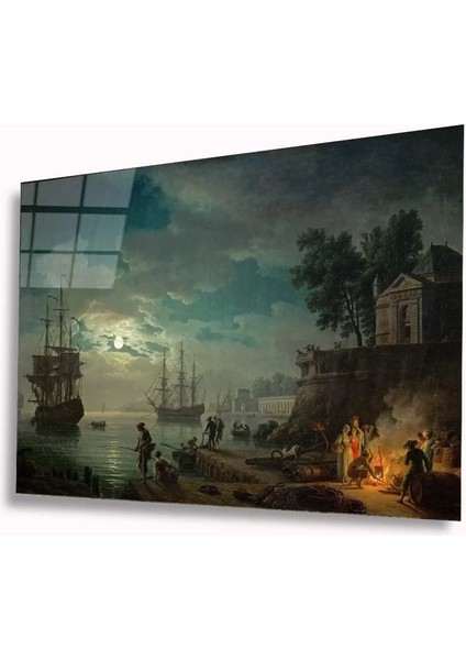 Klasik Resimler Cam Tablo