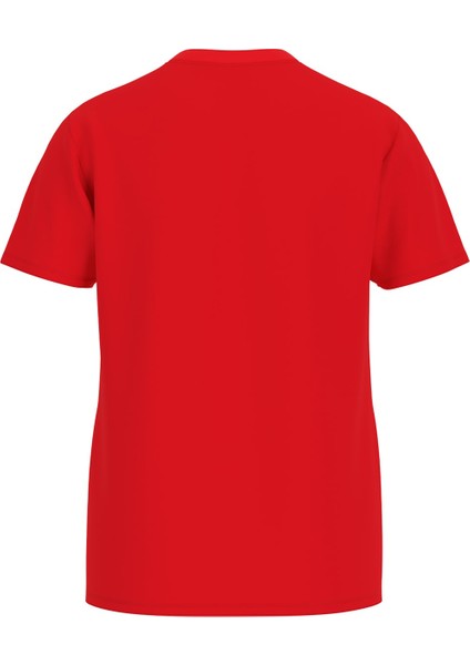Bisiklet Yaka Desenli Kırmızı Erkek T-Shirt F3GI00K8HM0-G5Q4 fiyatları