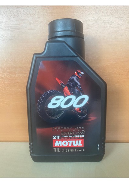 800 Factory Lıne Off Road Ester Core 100 %synthetıc 2t Racıng Motor Oıl 1lt