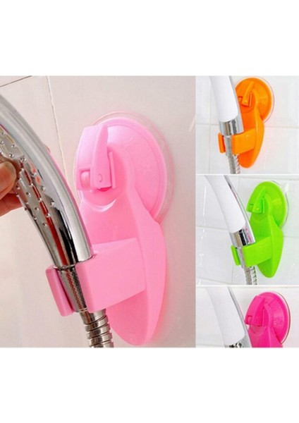 Stil 1 Banyo Hareketli Braketi Güçlü Emme Duş Oturağı Chuck Tutucu Güçlü Takılabilir Duş Başlığı Tutucu (Yurt Dışından)