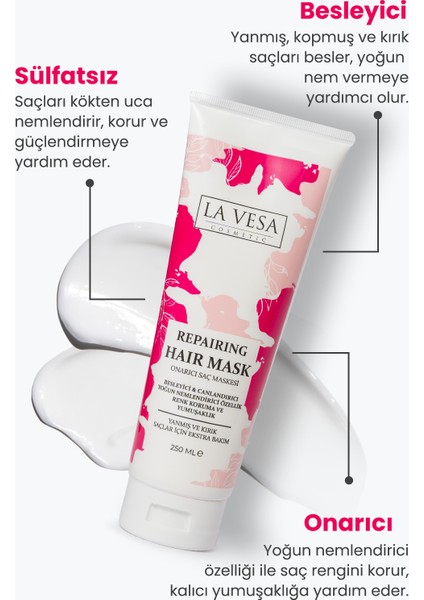 4'lü Saç Seti + 3'lü Şampuan