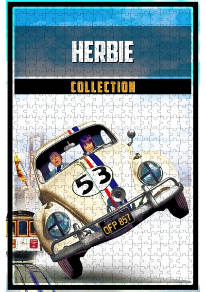 Herbie Collection Film Posterinin 500 Parça Puzzle Yapbozu