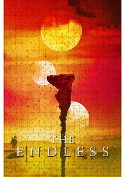 The Endless (2017) Film Posterinin 500 Parça Puzzle Yapbozu Sürüm3
