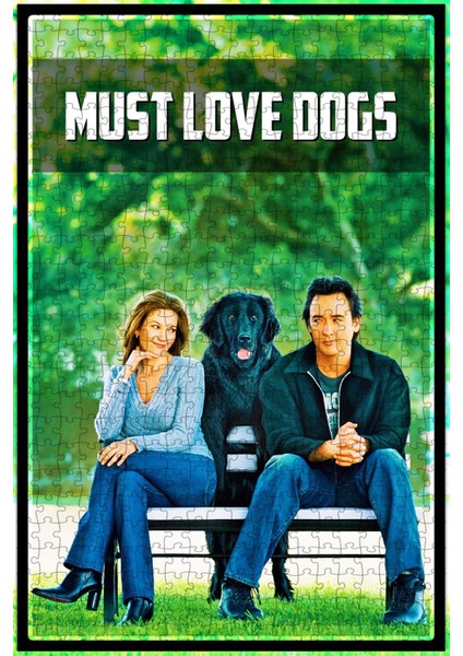 Must Love Dogs (2005) Film Posterinin 500 Parça Puzzle Yapbozu
