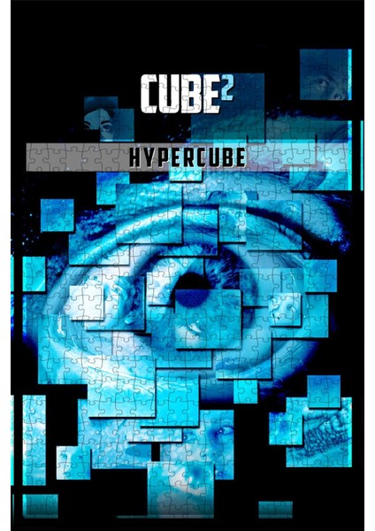 Cube 2: Hypercube (2002) Film Posterinin 500 Parça Puzzle Yapbozu