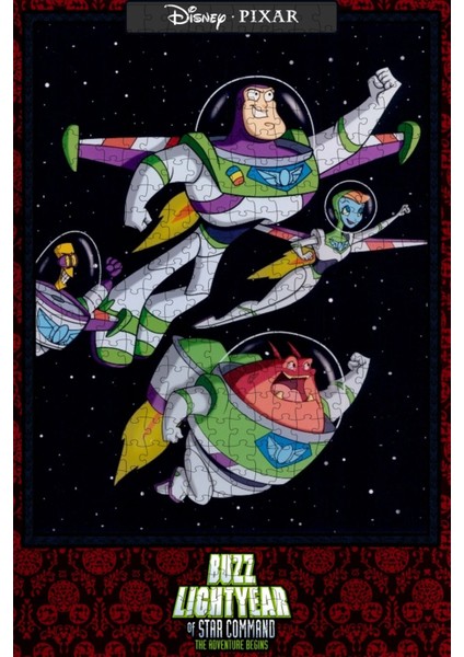 Buzz Lightyear Of Star Command: The Adventure Begins (2000) Film Posterinin 500 Parça Puzzle Yapbozu