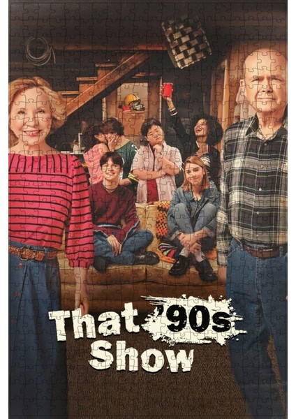 That '90S Show (2023) Film Posterinin 500 Parça Puzzle Yapbozu Sürüm2