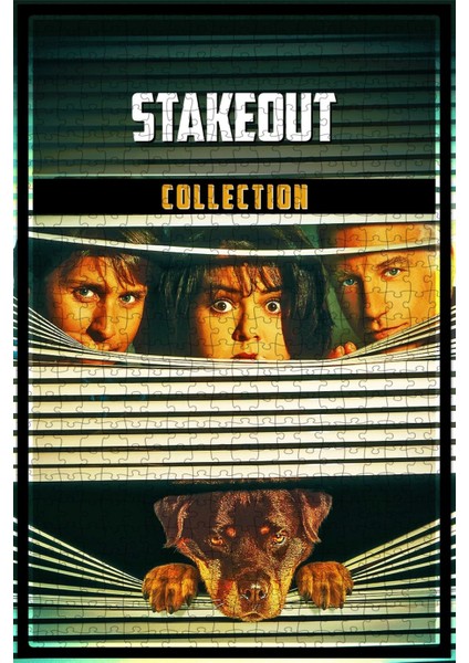Stakeout Collection Film Posterinin 500 Parça Puzzle Yapbozu