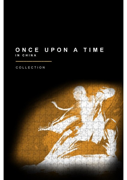 Once Upon A Time In China Collection Film Posterinin 500 Parça Puzzle Yapbozu
