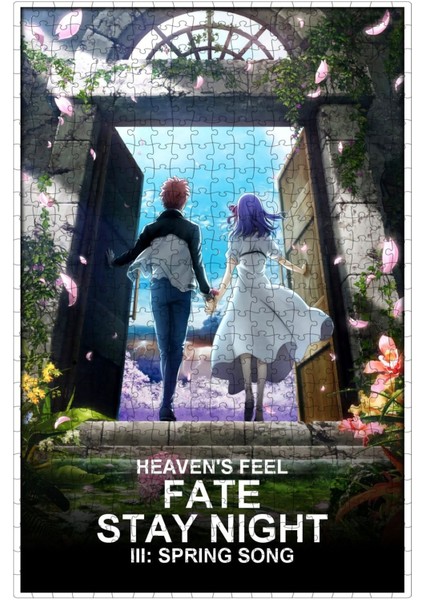 Fate/stay Night: Heaven's Feel Iıı. Spring Song (2020) Film Posterinin 500 Parça Puzzle Yapbozu