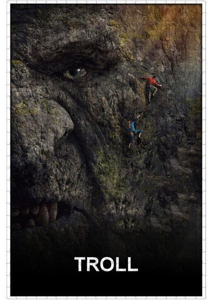 Troll (2022) Film Posterinin 500 Parça Puzzle Yapbozu Sürüm9
