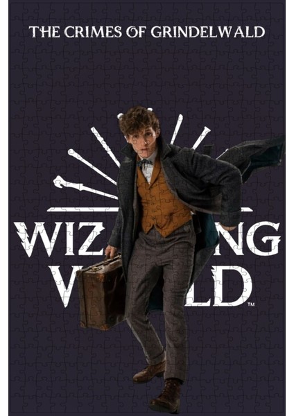 Fantastic Beasts: The Crimes Of Grindelwald (2018) Film Posterinin 500 Parça Puzzle Yapbozu Srm2 J62
