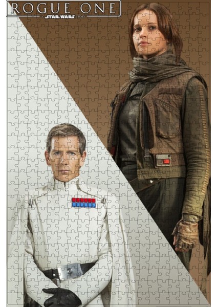 Rogue One: A Star Wars Story (2016) Film Posterinin 500 Parça Puzzle Yapbozu Sürümx2