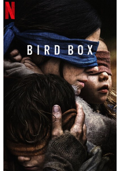 Bird Box (2018) Film Posterinin 500 Parça Puzzle Yapbozu G82