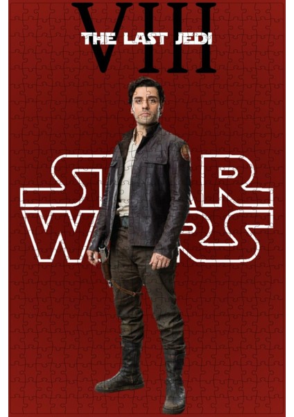 Star Wars: The Last Jedi (2017) Film Posterinin 500 Parça Puzzle Yapbozu Sürüm4