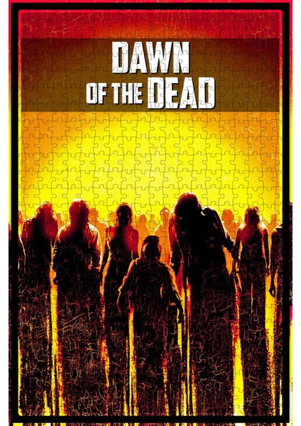 Dawn Of The Dead (2004) Film Posterinin 500 Parça Puzzle Yapbozu