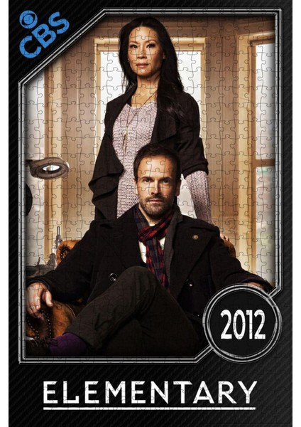 Elementary (2012) Film Posterinin 500 Parça Puzzle Yapbozu Sürüm3