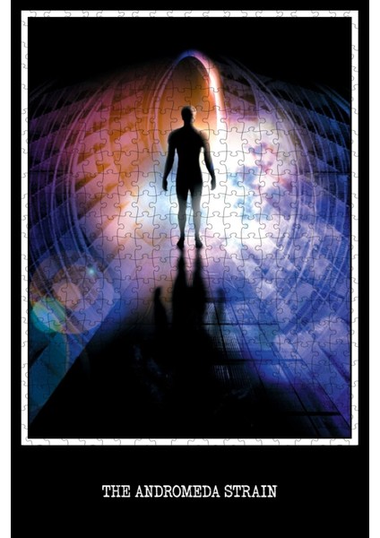 The Andromeda Strain (1971) Film Posterinin 500 Parça Puzzle Yapbozu Sürüm4
