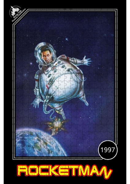 Rocketman (1997) Film Posterinin 500 Parça Puzzle Yapbozu Sürüm3