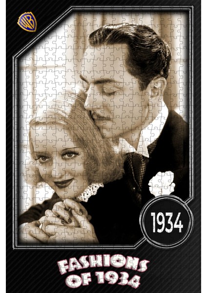 Fashions Of 1934 (1934) Film Posterinin 500 Parça Puzzle Yapbozu