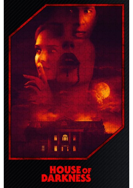 House Of Darkness (2022) Film Posterinin 500 Parça Puzzle Yapbozu