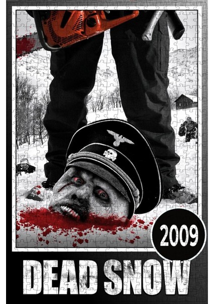 Dead Snow (2009) Film Posterinin 500 Parça Puzzle Yapbozu Sürüm2